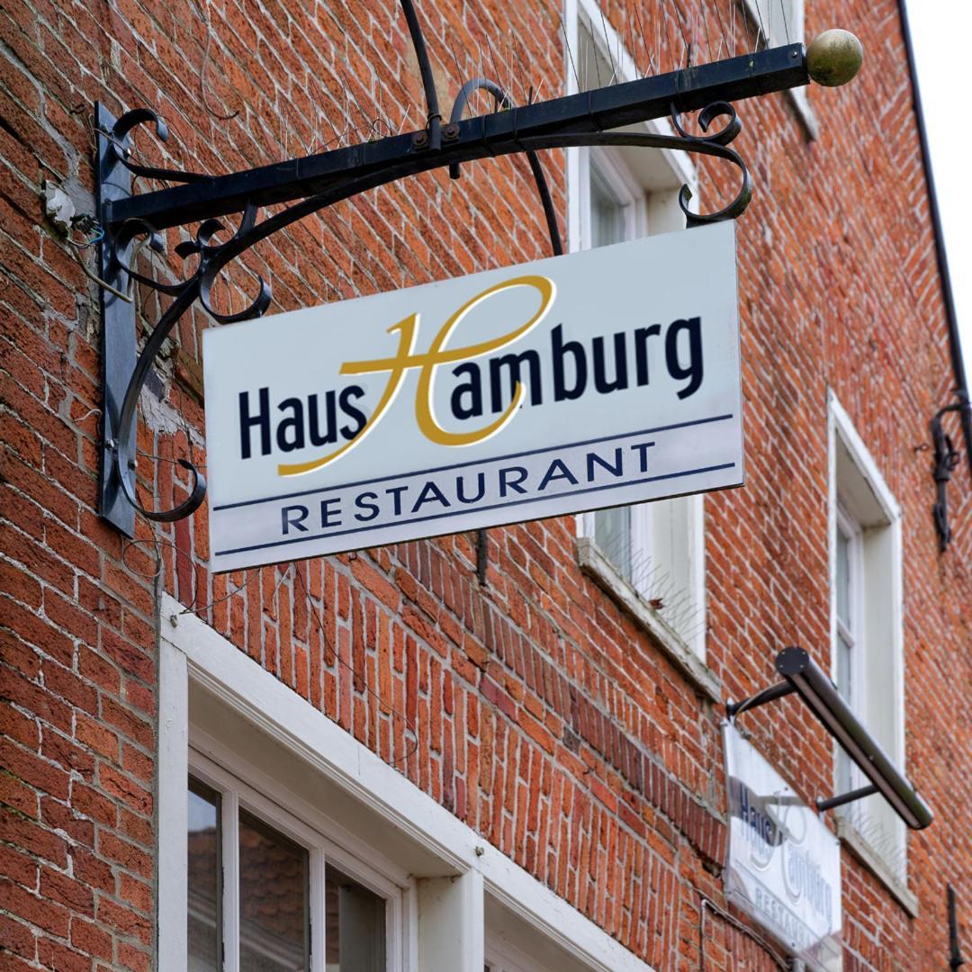 Restaurant Haus Hamburg Hotel Leer Bagian luar foto